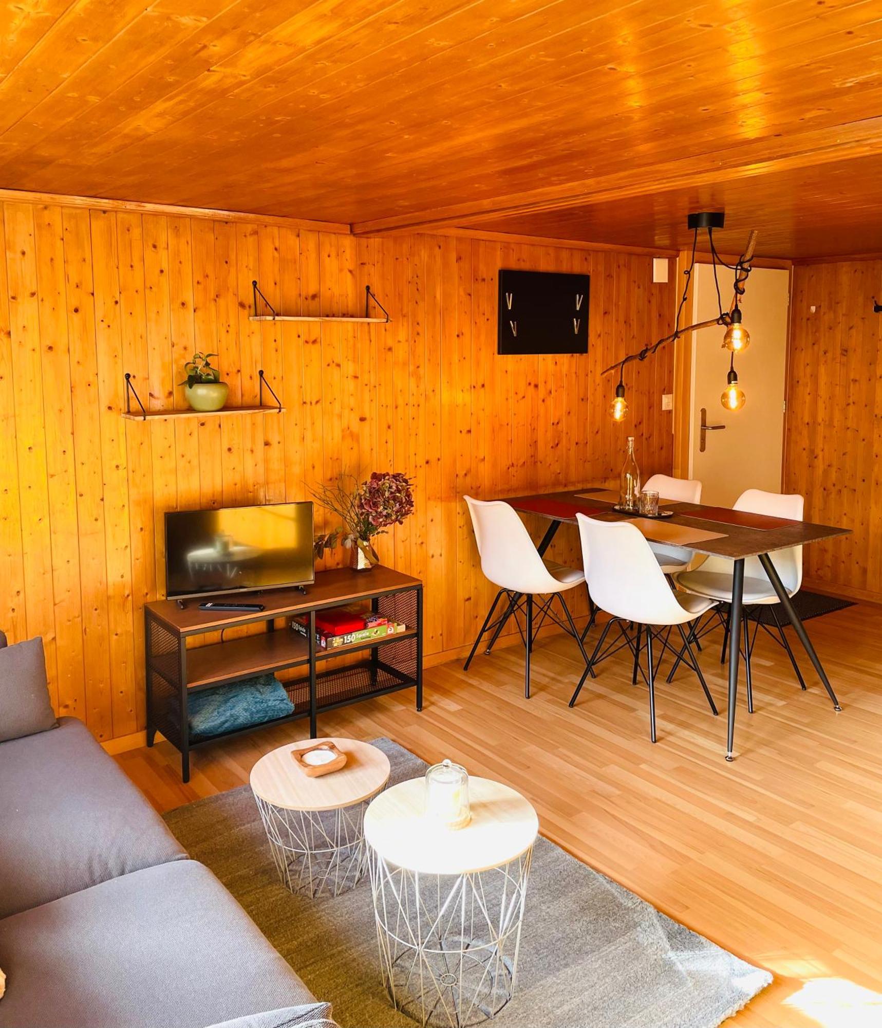 Charming, Well-Equipped Alpine Apartment Kandersteg Bagian luar foto