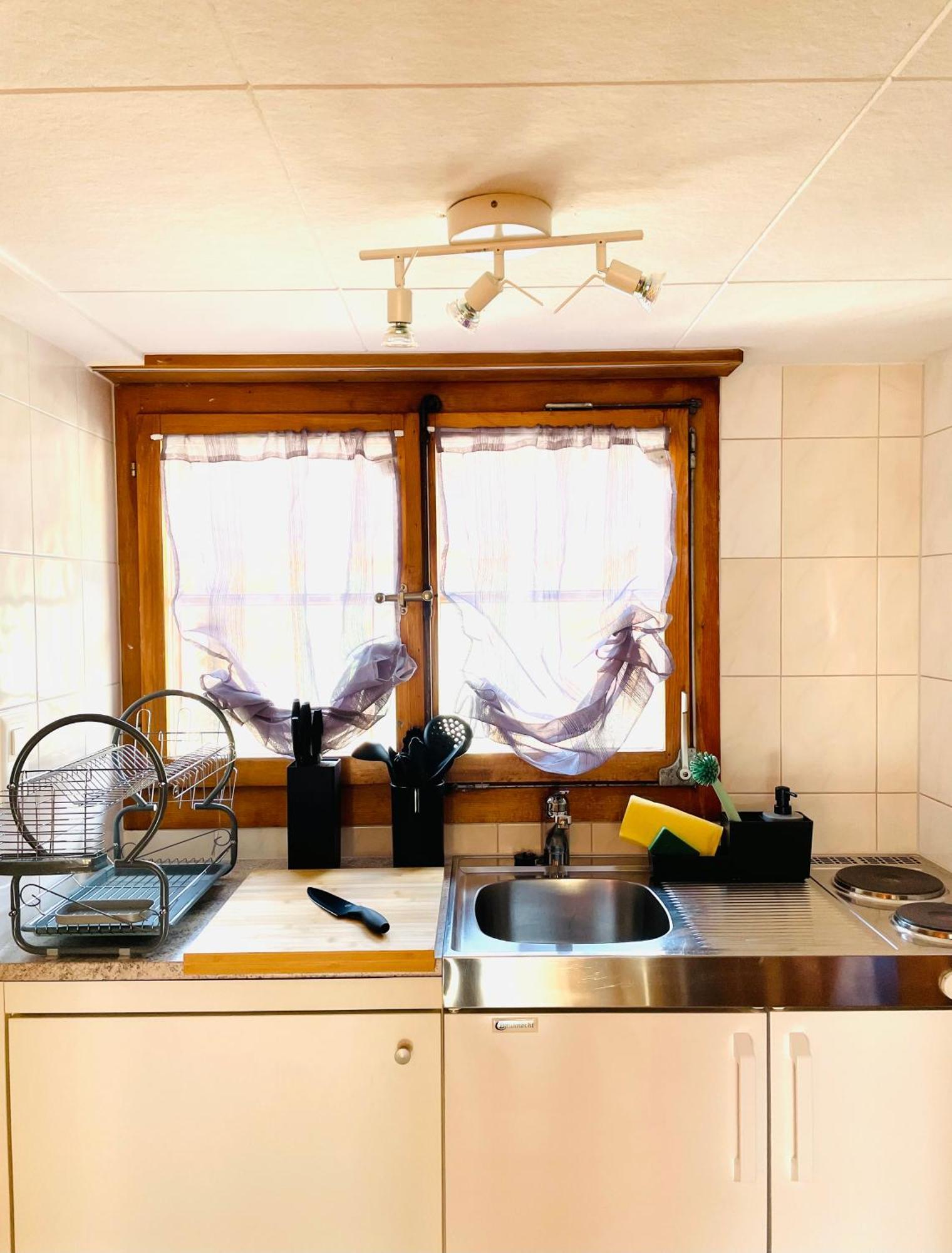 Charming, Well-Equipped Alpine Apartment Kandersteg Bagian luar foto